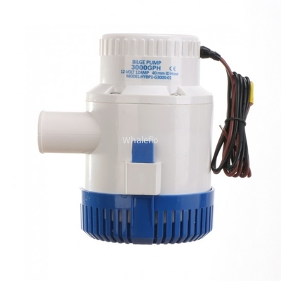 3000GPH 12V/24V Marine Bilge Submersible Pump For Boat