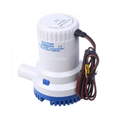 2000GPH 12V/24V DC Non-Automatic Marine Bilge Pump yacht Submersible Water Pumps