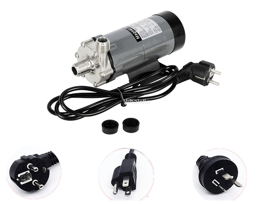Magnetic Drive Pump 15R With Stainless Steel Head Magnetic Brewing Beer Pump 1/2" mpt Beer Brewing 220V