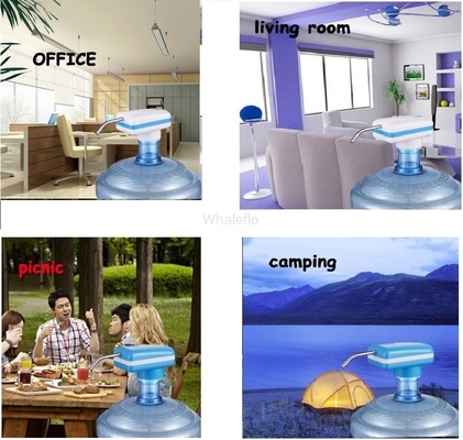 Whaleflo 50HZ 12V 5W Electronic Bottle water Pump automatic white blue color water dispenser home office outdoors use