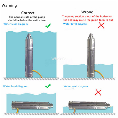 Whaleflo WEL-S242T-40 24V DC solar aquarium pump/solar pump controller/solar powered submersible deep water well pump