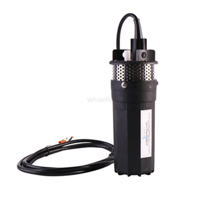 Whalelfo Plastic 70M maximum lift 12 volt 6Lpm 8.0A Submersible Water Deep Well Pump For Irrigation In Uganda