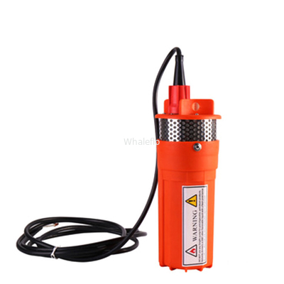 Whalelfo Plastic 70M maximum lift 12 volt 6Lpm 8.0A Submersible Water Deep Well Pump For Irrigation In Uganda