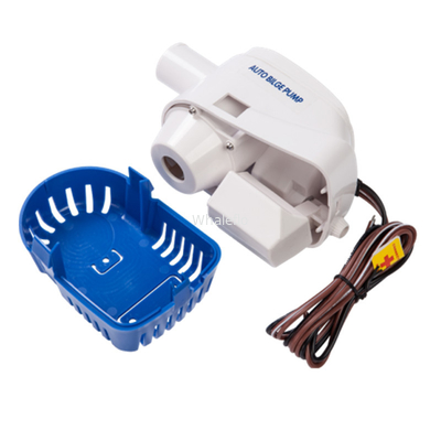 Whaleflo 600GPH 24V DC Marine Automatic Bilge Pump For Boat Head 3.5M Current 1.5A Outlet 19mm