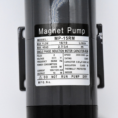 HomeBrew Pump MP-15R Food Grade 304 Stainless Steel Brewing 220V Magnetic Water Pump Temperature 140C 1/2" BSP/NPT