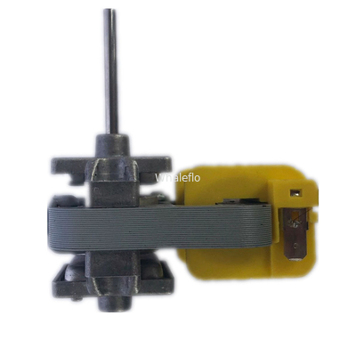 Whaleflo 220 voltage 8w refrigerator freezer fan motor refrigerator cooling motor 4.5cm shaft lenth 0.4cm diameter