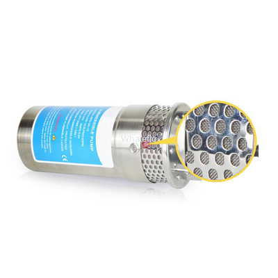Whaleflo Flow 8/12/20LPM 12V/24V DC Submersible Solar Energy Water Pump for Outdoor Garden Deep Well Car Wash