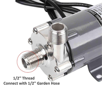 Magnetic Drive Pump 15R With Stainless Steel Head Magnetic Brewing Beer Pump 1/2" mpt Beer Brewing 220V