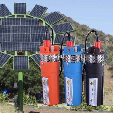 Whaleflo orange/black/blue High Performance 12 V/24V Dc Solar Submersible Water Pump Price For Deep Well In Pakistan