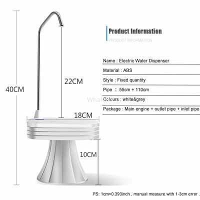 Whaleflo Drinking Water Pump Universal Gallon USB Electric 5V 50HZBottled Water Dispenser Switch Quantitative Pumping