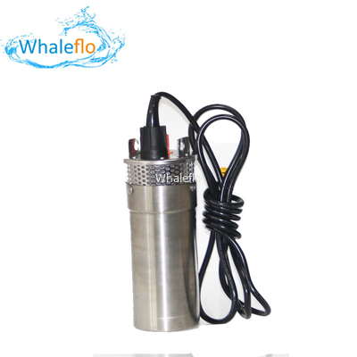 Whaleflo WEL2460-30 24V 12LPM Max Lift 100 M 5.0 A DC Solar Powered Submersible Water Pump System For Farm Irrigation