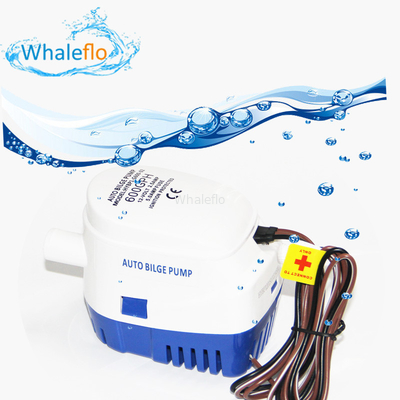 Whaleflo DC 24V 750GPH Head 4M Submersible Electric Small Auto Water Pump for Marine