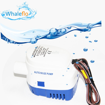 Whaleflo 1100 GPH Automatic Submersible Bilge Pump - With Built In Water Sensor -Head 5M 12 Volt 4.0 Amp