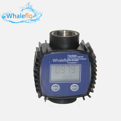 Whaleflo K24 1'' Low Cost Flow Meter Digital Display Meter Turbine Flow Meter