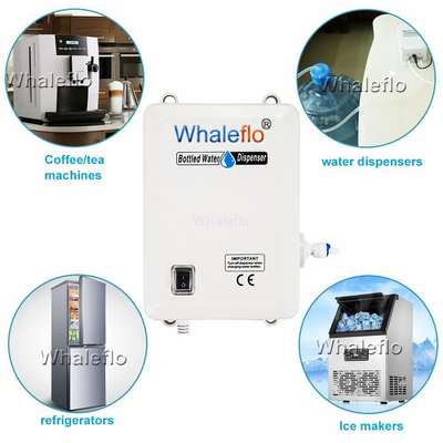 115V AC White Plastic Bottled Water Dispenser System Bottled Water Dispensing Pump