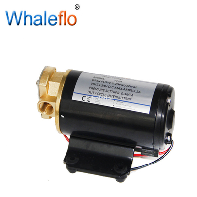 Whaleflo 12V 24V DC  3.7GPM 12LPM High discharge head  Self priming Flexible Impeller Pump