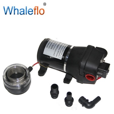 Whaleflo 12V 10LPM 17PSI  4 Chamber Diaphragm Large flow RV Water Pump With Automatic Pressure Switch