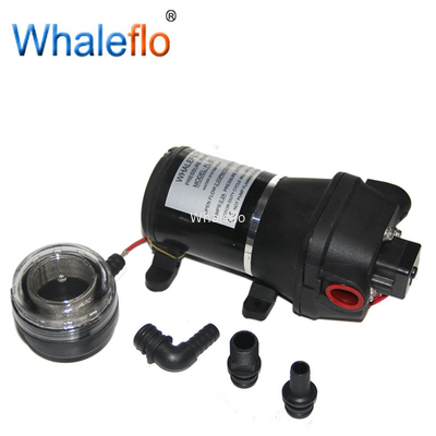 Whaleflo 12V 10LPM 17PSI  4 Chamber Diaphragm Large flow RV Water Pump With Automatic Pressure Switch