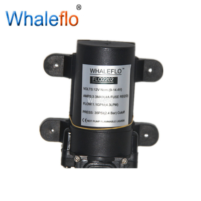 Whaleflo FLO Series Micro DC12VDC 4.3L/MIN 35PSI 3.5Amps 2 Diaphragm Pumps  Adjustable for RV Camp Marine Fish