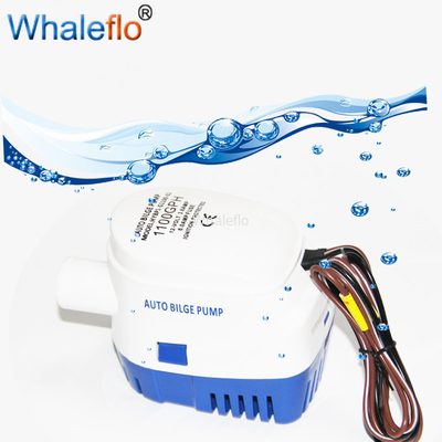 Whaleflo Boat 12V Marine Automatic Submersible Bilge Water Pump Fully Auto Float Switch Internal, Auto Bilge Water Pump
