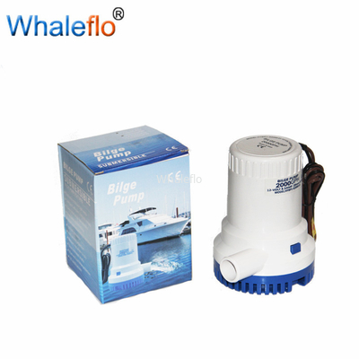 Whaleflo 2000GPH 12V DC Mini Submersible Yacht Boat Manuel Bilge Pump