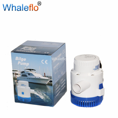 Whaleflo DC12V 3700GPH High Flow Non-Automatic Submersible Bilge Water Pump with Float Switch for Caravan Boat RV