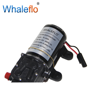 Whaleflo Micro Electric Diaphragm Water Pump 65 PSI 6L/Min High Pressure Car Washing Spray Automatic Switch and Adapter