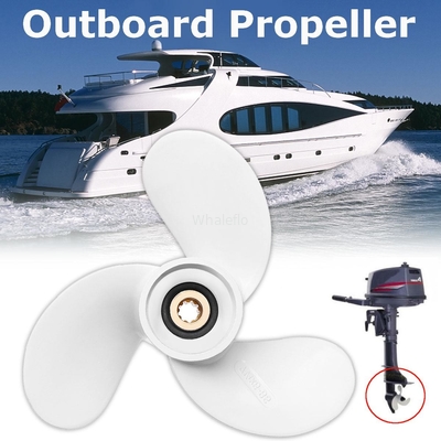 Whaleflo 3 Blade 7 1/4 X 6 Aluminum Marine Outboard Propeller For Yamaha 2.5-3HP 6L5-45943-00-EL