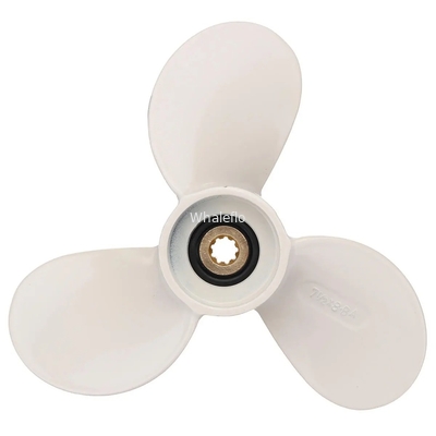 Whaleflo 3 Blade Marine Propellers For Yamaha  4-6HP 6E0-45941-01-EL Aluminum Outboard Propeller 7 1/2x7-BA