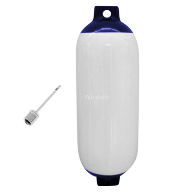 Whaleflo 2 Color Marine UV-Resistance PVC White Blue G0 Boat Fender Supplier