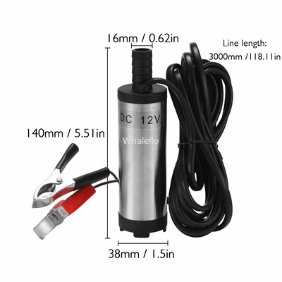 Whaleflo DC 12V 24V Submersible Electric Diesel Pump Water Fuel Transfer Fluid Pump for Car Truck