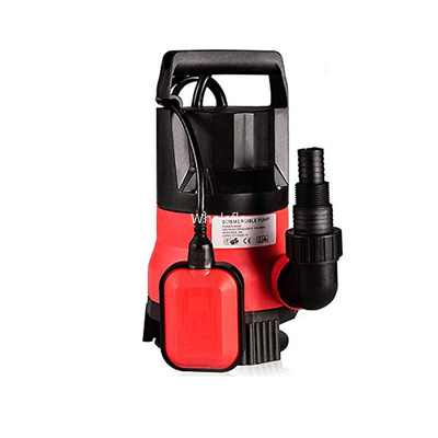 Sump Pump Clean Dirty Water Submersible Pump 400W Pump for Swimming Pool Drain (Red)