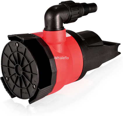 Sump Pump Clean Dirty Water Submersible Pump 400W Pump for Swimming Pool Drain (Red)