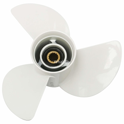 Whaleflo OEM 6E5-45945-01-EL Outboard Propeller 13 1/4x17 For Yamaha 60-115HP