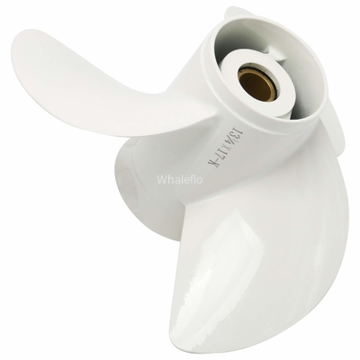 Whaleflo OEM 6E5-45945-01-EL Outboard Propeller 13 1/4x17 For Yamaha 60-115HP