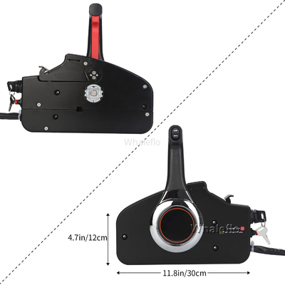 Whaleflo OEM Honda Outboard Side Mount Remote Control With Key And Harness.