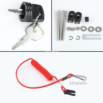 Whaleflo OEM Honda Outboard Side Mount Remote Control With Key And Harness.