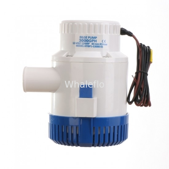 3000GPH 12V/24V Marine Bilge Submersible Pump For Boat