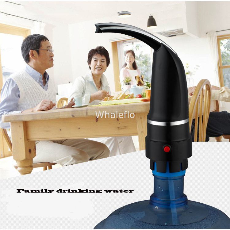 Whaleflo Portable USB Rechargeable Design Electronic 5W 12V Drinking Water Pump Dispenser with Switch for Home Travel