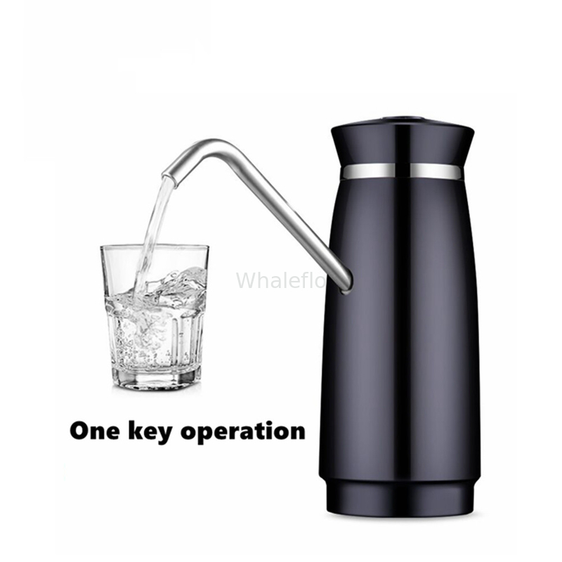 Whaleflo Rechargeable Auto Electric Drinking Manual Electric Water Bottle Pump For 5 Gallon