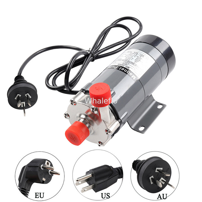 Magnetic Drive Pump 15R With Stainless Steel Head Magnetic Brewing Beer Pump 1/2" mpt Beer Brewing 220V