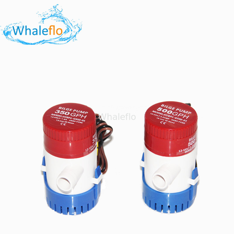 Whaleflo 12v 500 GPH 1M Wire Mini Bilge Submersible Pump 3M Head