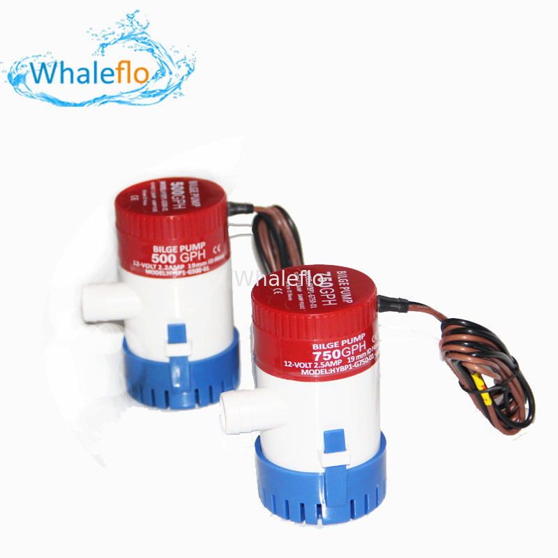 Whaleflo 24V 750 G.P.H. Non-Automatic Mini Bilge Pump Head 3M