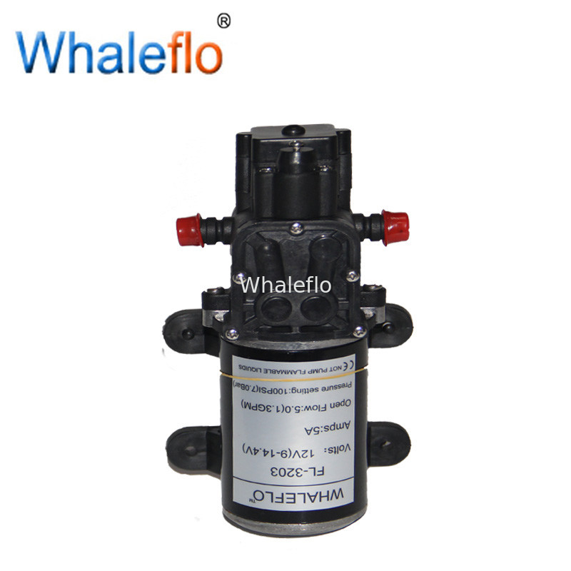 Whaleflo FL-3202 12V 5.0LPM 80PSI Small Electric 5.5bar Diaphragm Sprayer Water Pump