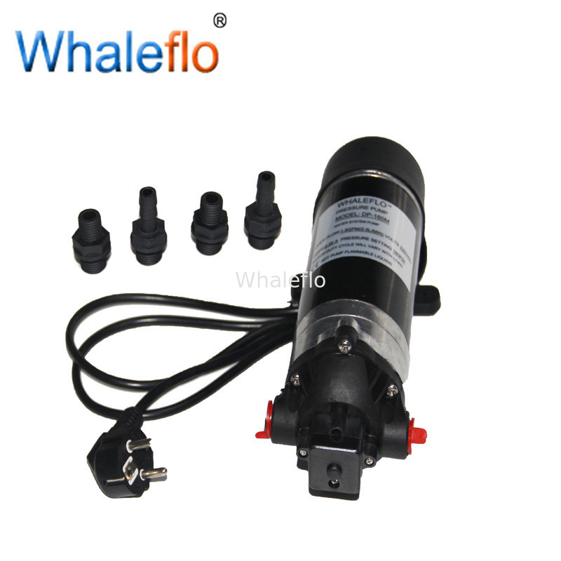 Whaleflo DP-160M high pressure 160psi 5.5LPM 230v ac electric pressure portable pump for RV Marine