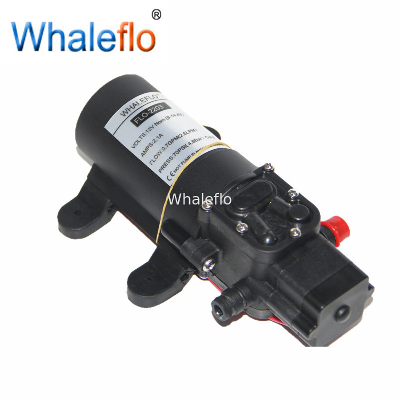 Whaleflo FLO Series Micro DC Diaphragm Pumps 12VDC4L/MIN 80PSI 2.6 Amps Small Water sprayer pump for agriculture