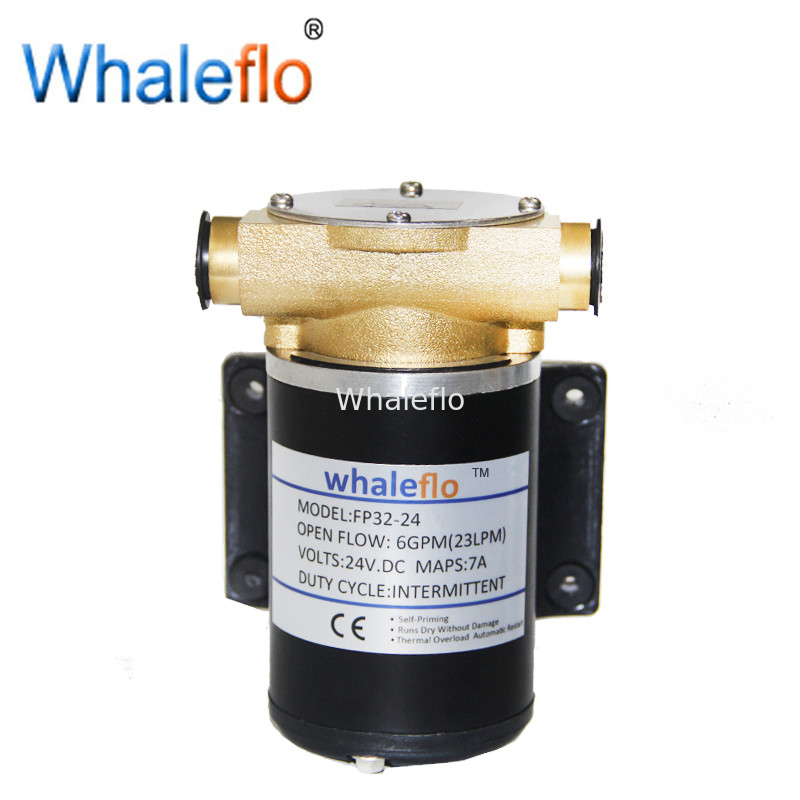 Whaleflo 12V 24V DC  3.7GPM Diesel transfer oil Pump viscous liquids