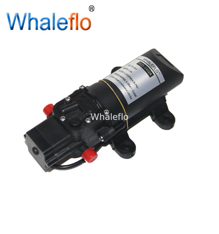 Whaleflo 2 Diaphragm  24 VOLTS 80PSI 4.0LPM low noise with a smooth flow Electromagnetic Pump