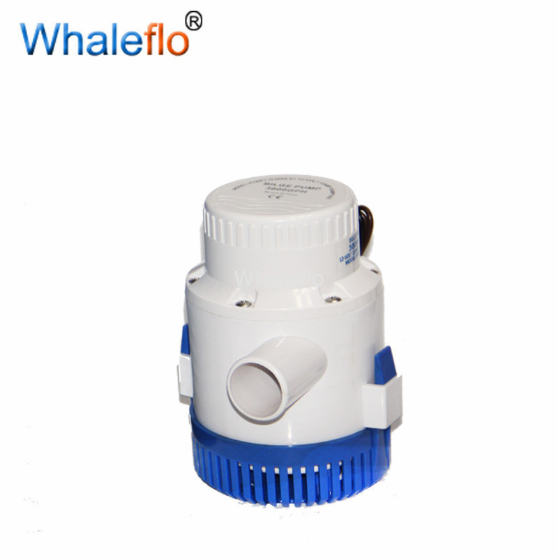 Whaleflo  8M Head 3700GPH DC High Flow Submersible Marine Boat Non Automatic Electrical Bilge Pump