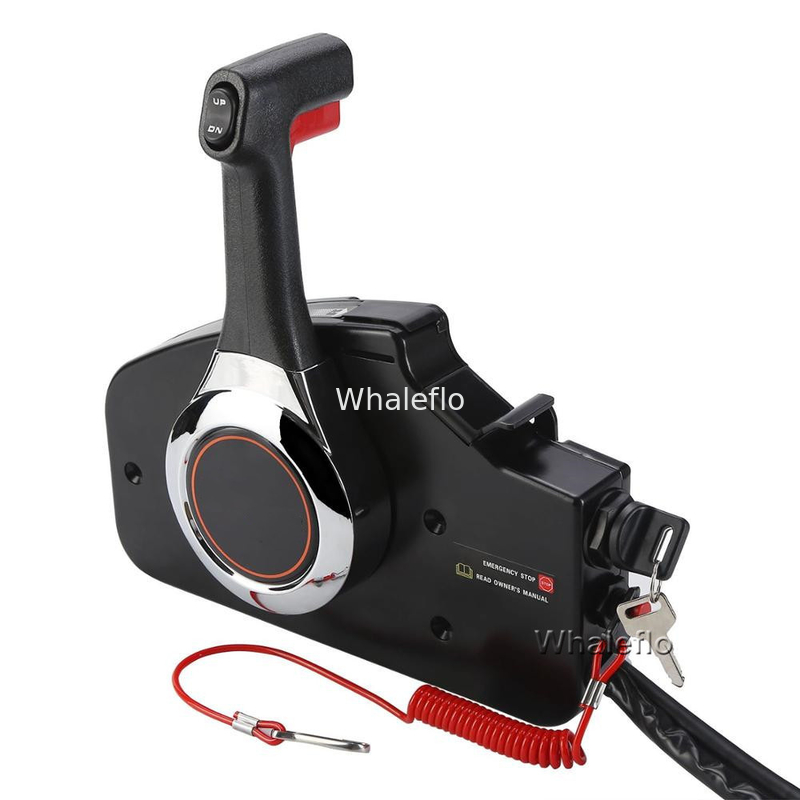 Whaleflo OEM Honda Outboard Side Mount Remote Control With Key And Harness.